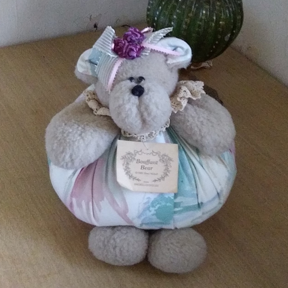 Snickerdoodles Bouffant Bear VINTAGE 1989